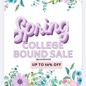 Spring College Bound Sale 
Promo